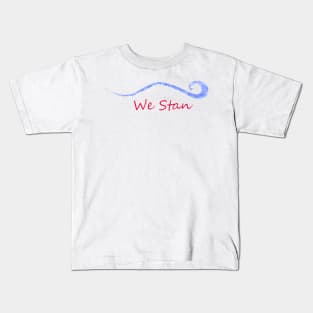 We Stan. We Stand for the BLUE WAVE that is coming in 2018. VOTE Kids T-Shirt